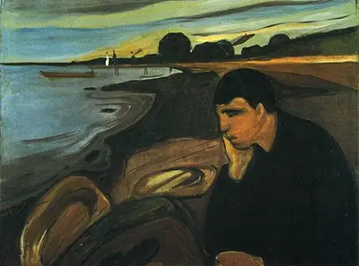 Melancholy (Melancholie) Edvard Munch